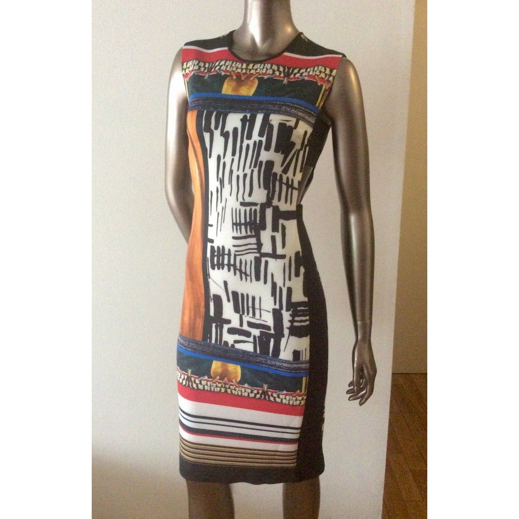 Clover Canyon Imperial Markings Neoprene Dress S